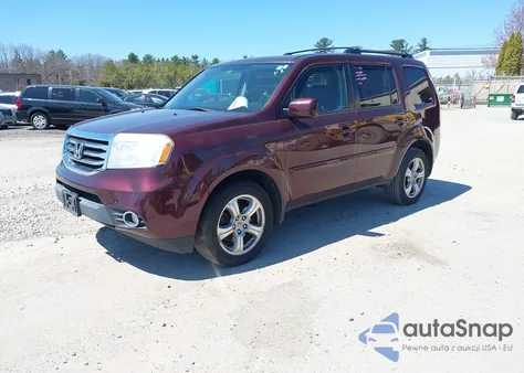 2014 Honda Pilot Ex-L from USA, damaged, VIN 5FNYF4H51EB014877